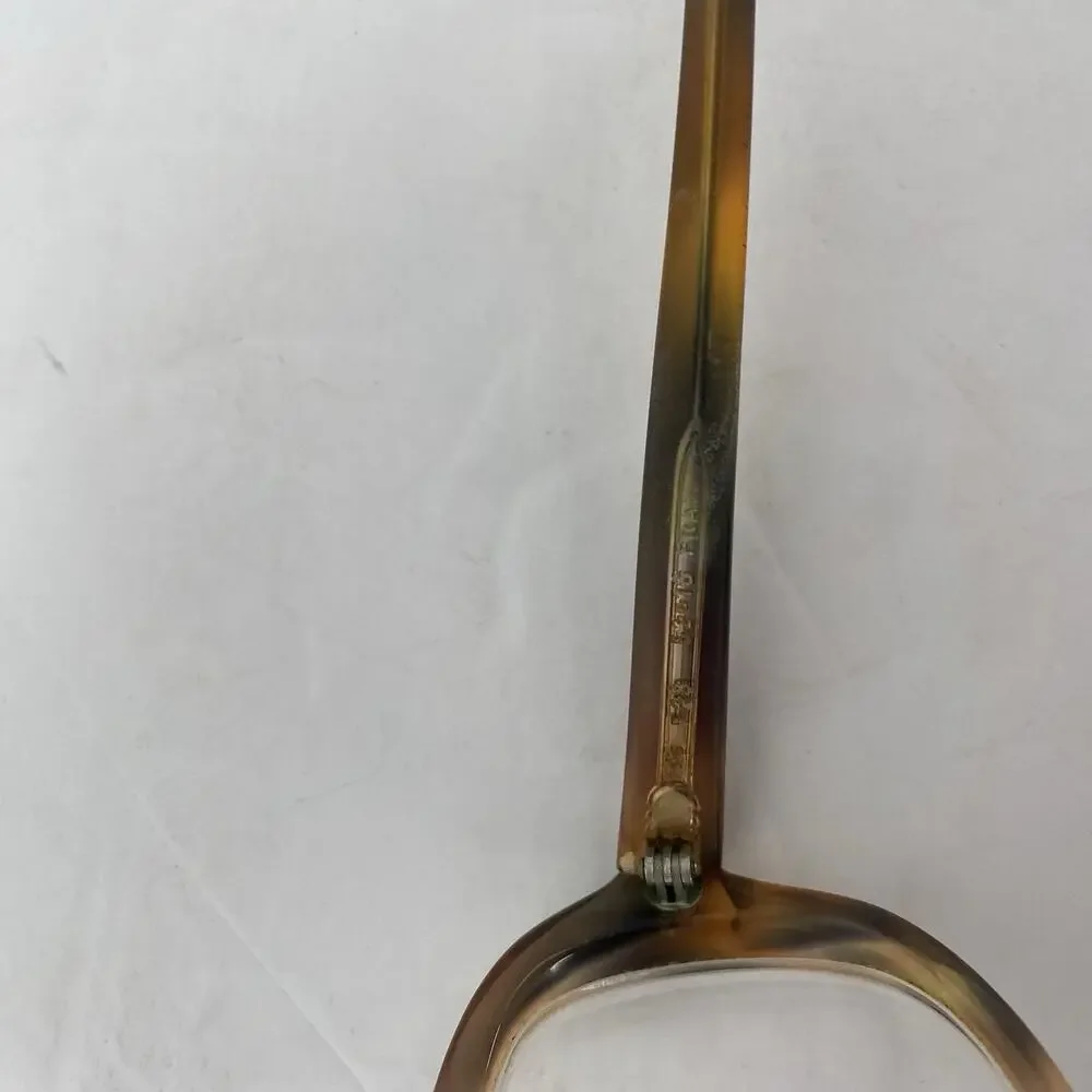 Vintage Menrad 162 Tortoise Shell Eyeglasses Frames 52-16 Brown Retro